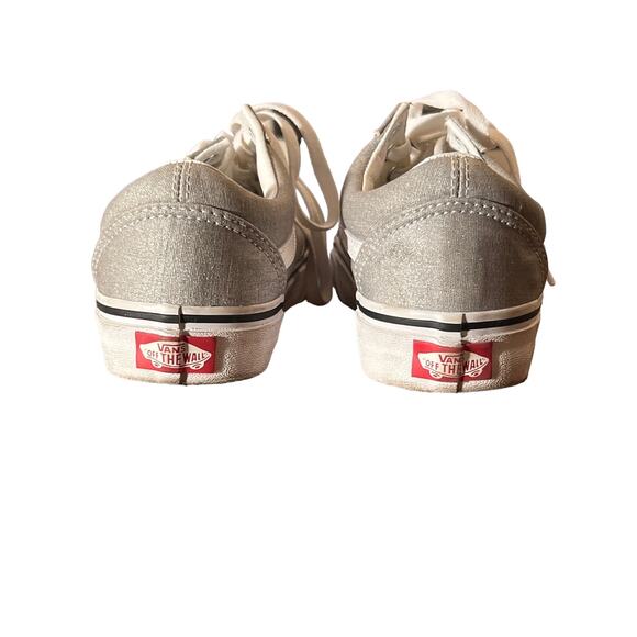 Vans‎ Silver Glitter low top sneakers - Picture 2 of 5